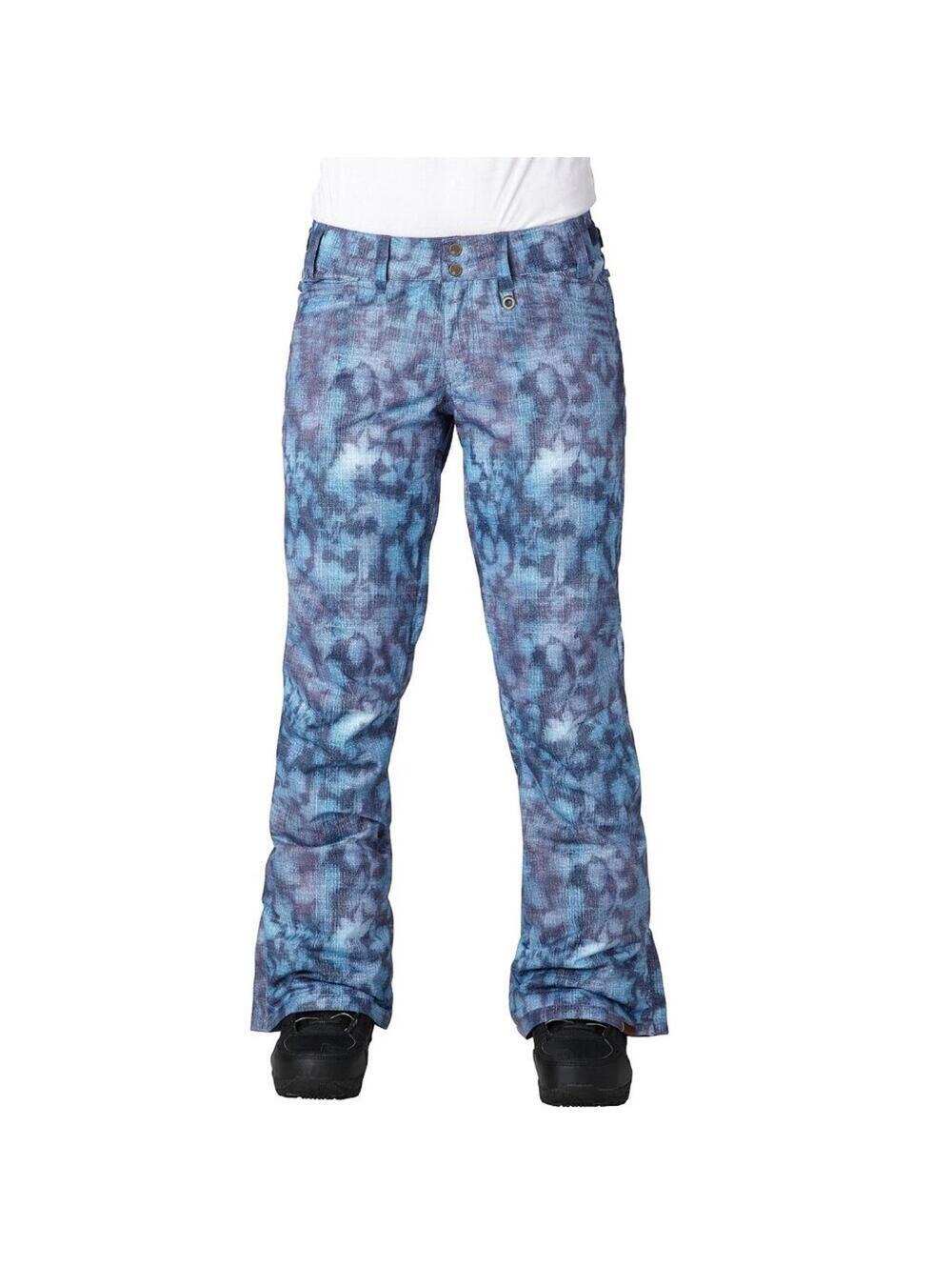 ROXY BEACH WOOD RUN BLUE SNOWBOARD SKI PANTS WOMEN'S SIZE M $200
